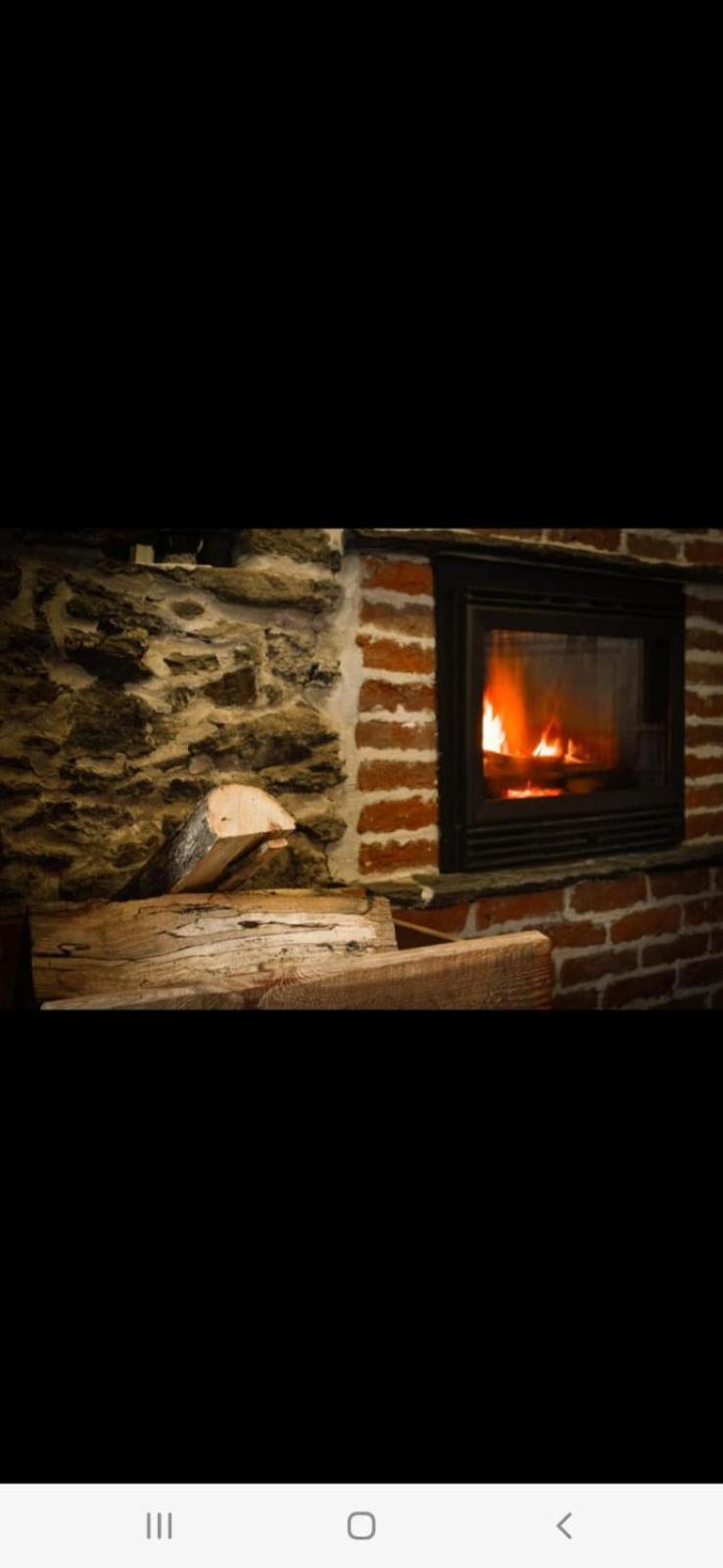 Chalet In Pietra E Legno Con Caminetto Inverso Pinasca Εξωτερικό φωτογραφία